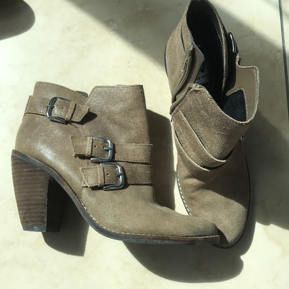 Dolce Vita Tan Ankle Bootie